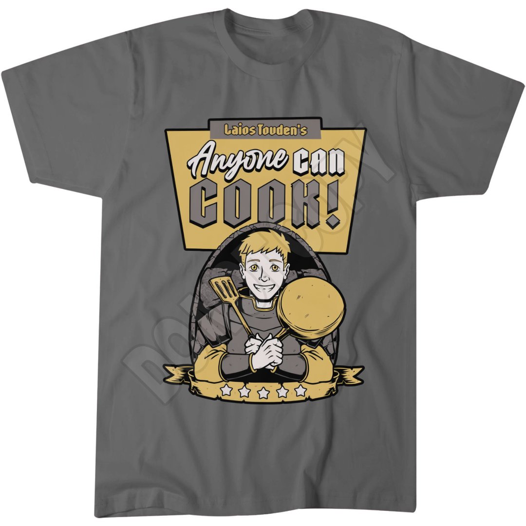 Anyone Can Cook T-Shirt, Retro Anime Gift, Gift for Foodies