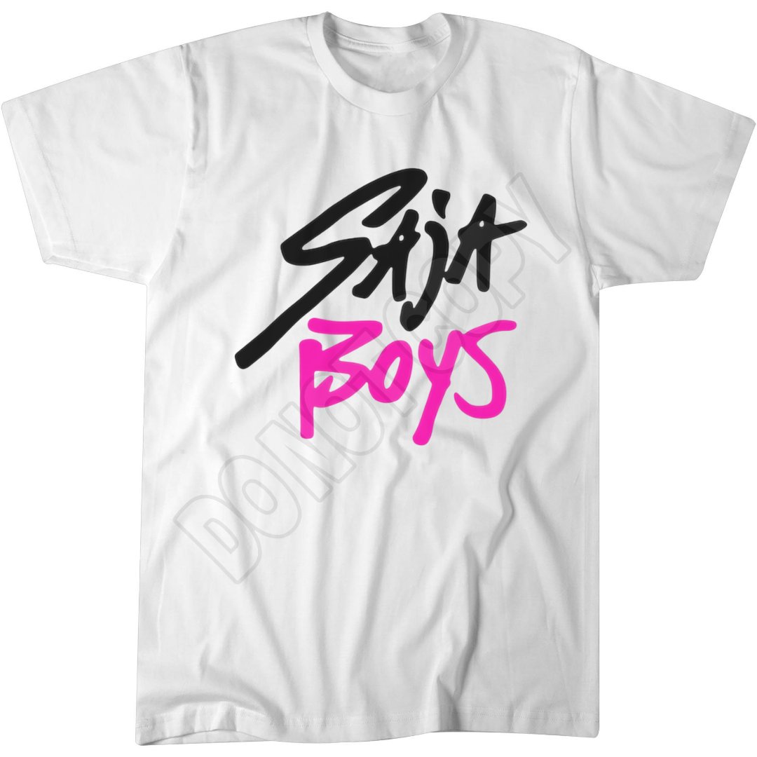 Saja Boys K-Pop T-Shirt, K-Pop Fashion, K-Pop Fan Apparel