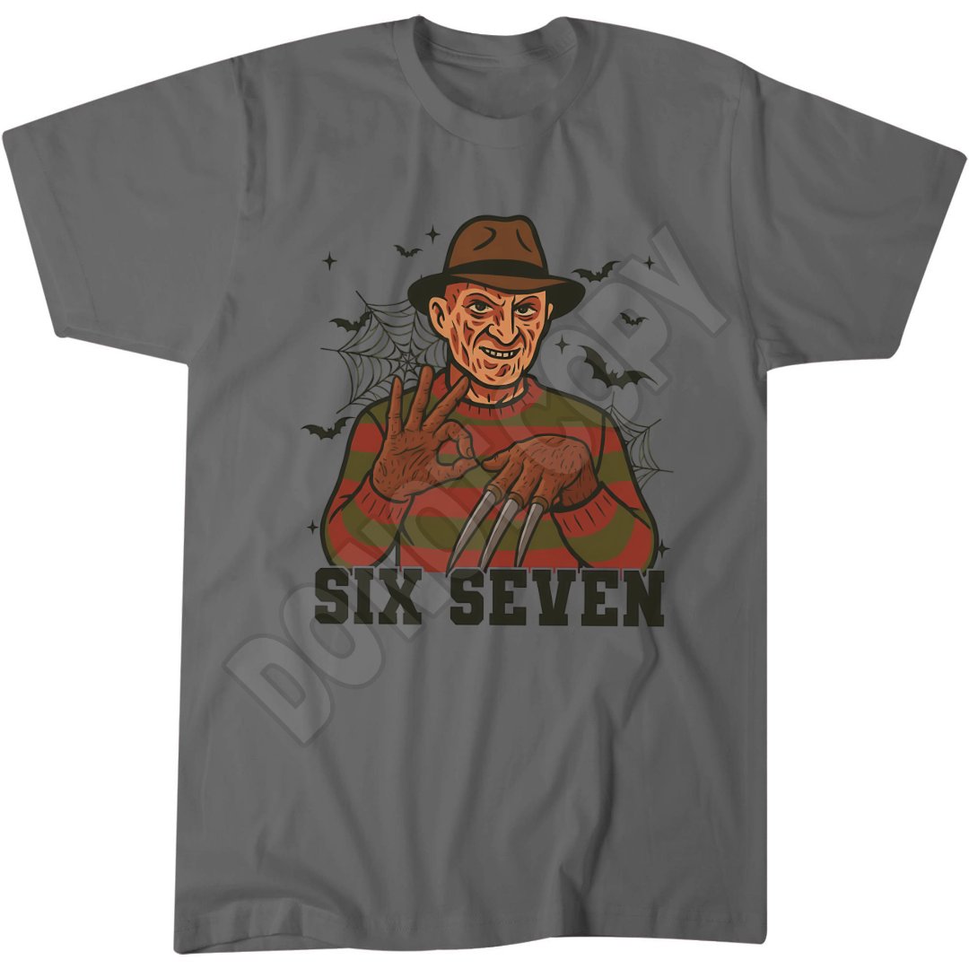 Six Seven Funny Top, Freddie Hands 6 7 Joke Shirt