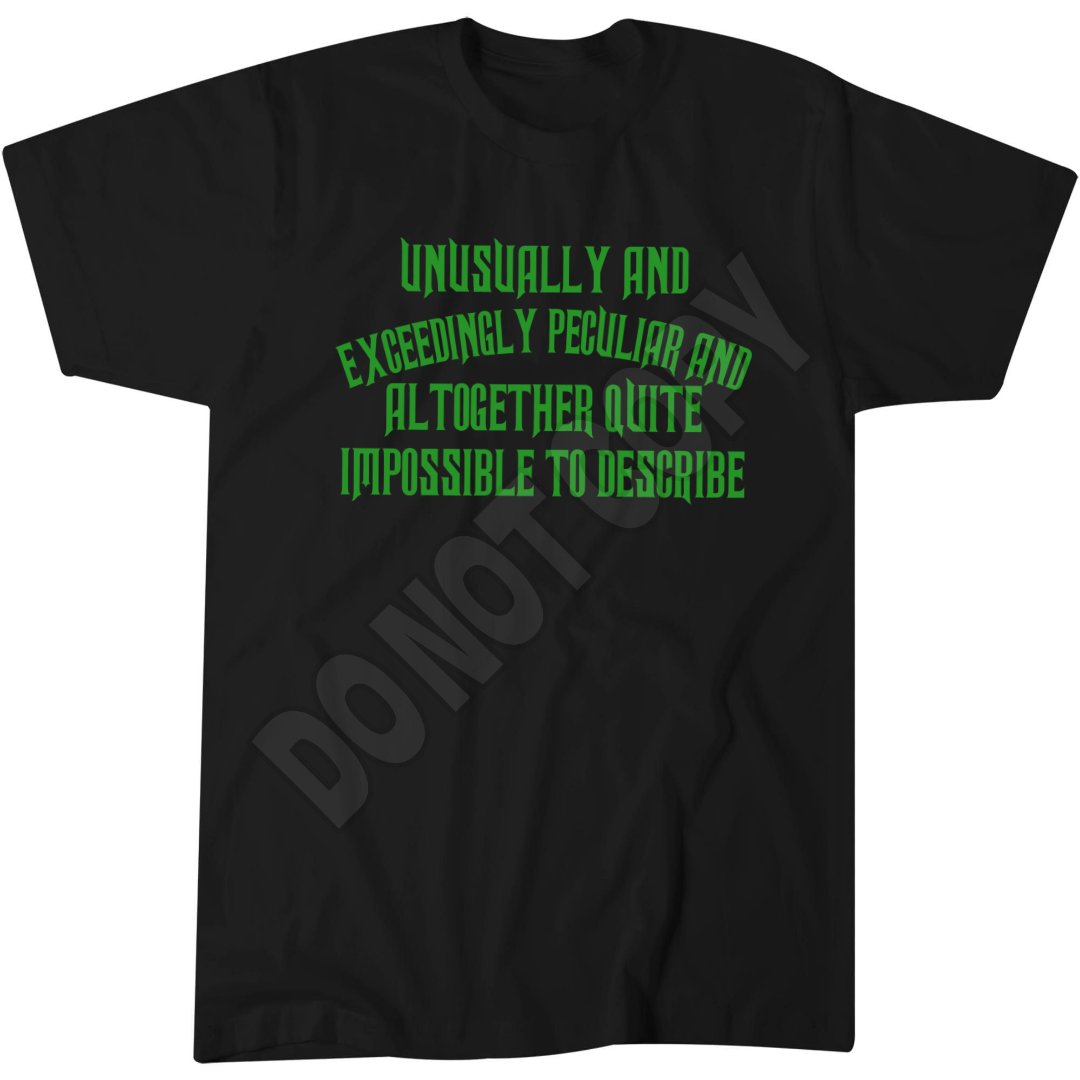 Song From Popular Musical, Team Green Witchy, Unusually And Exceedingly
