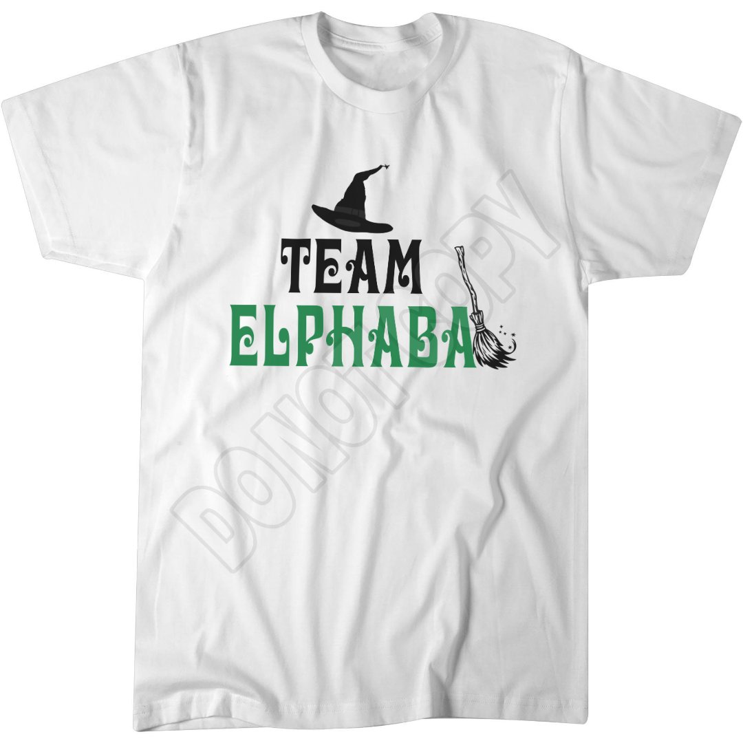 Team Elphaba Witchy T-Shirt, Halloween Costume, Musical Fan Gift