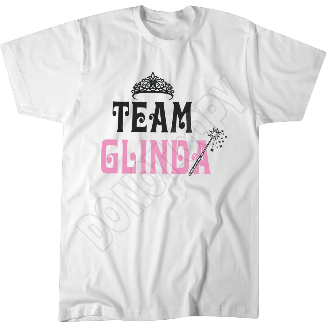 Team Glinda T-Shirt, Fun Pink Witchy Tee, Good Witch T-Shirt