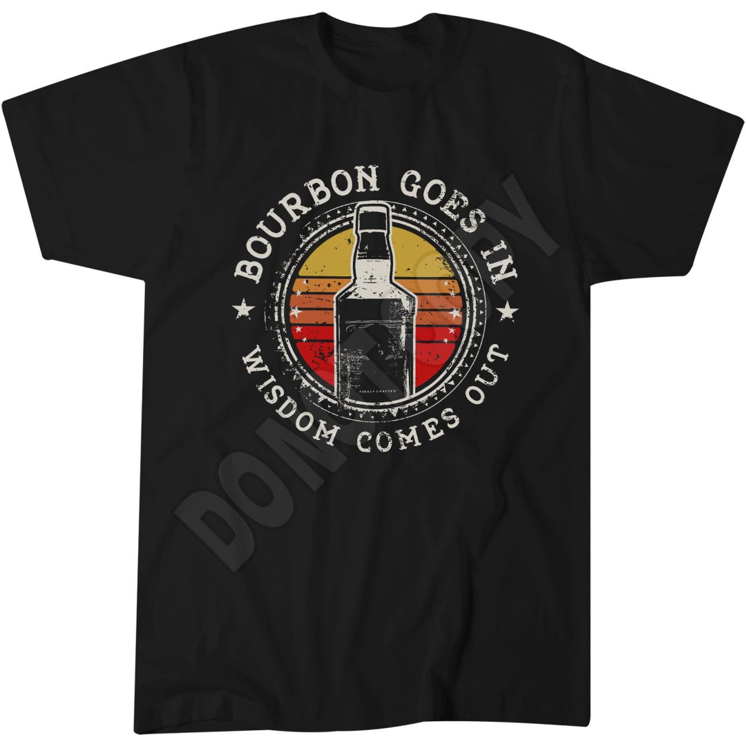 Whiskey Bourbon Drinking Gift T-Shirt, Funny Whiskey Lover, Patriotic Design