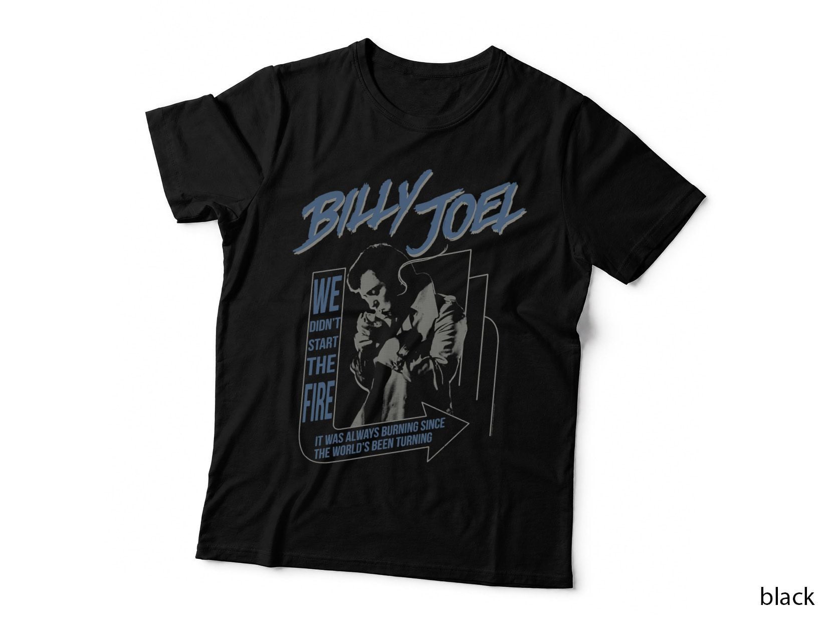 Billy Joel We Didnt Start The Fire T-Shirt, Lyric Music Hoodie, Sweatshirt