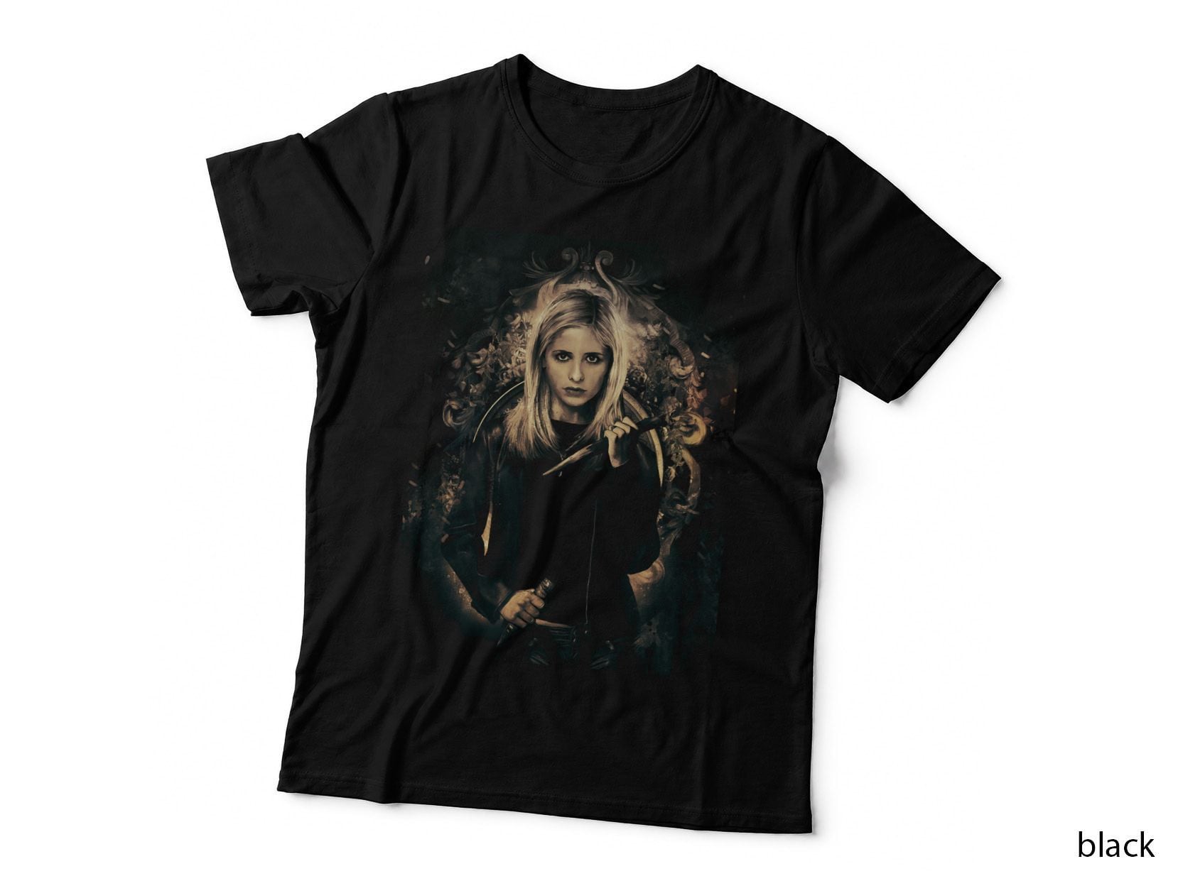 Buffy The Vampire Slayer TV Show T-Shirt, 90s Cult Horror Series Hoodie