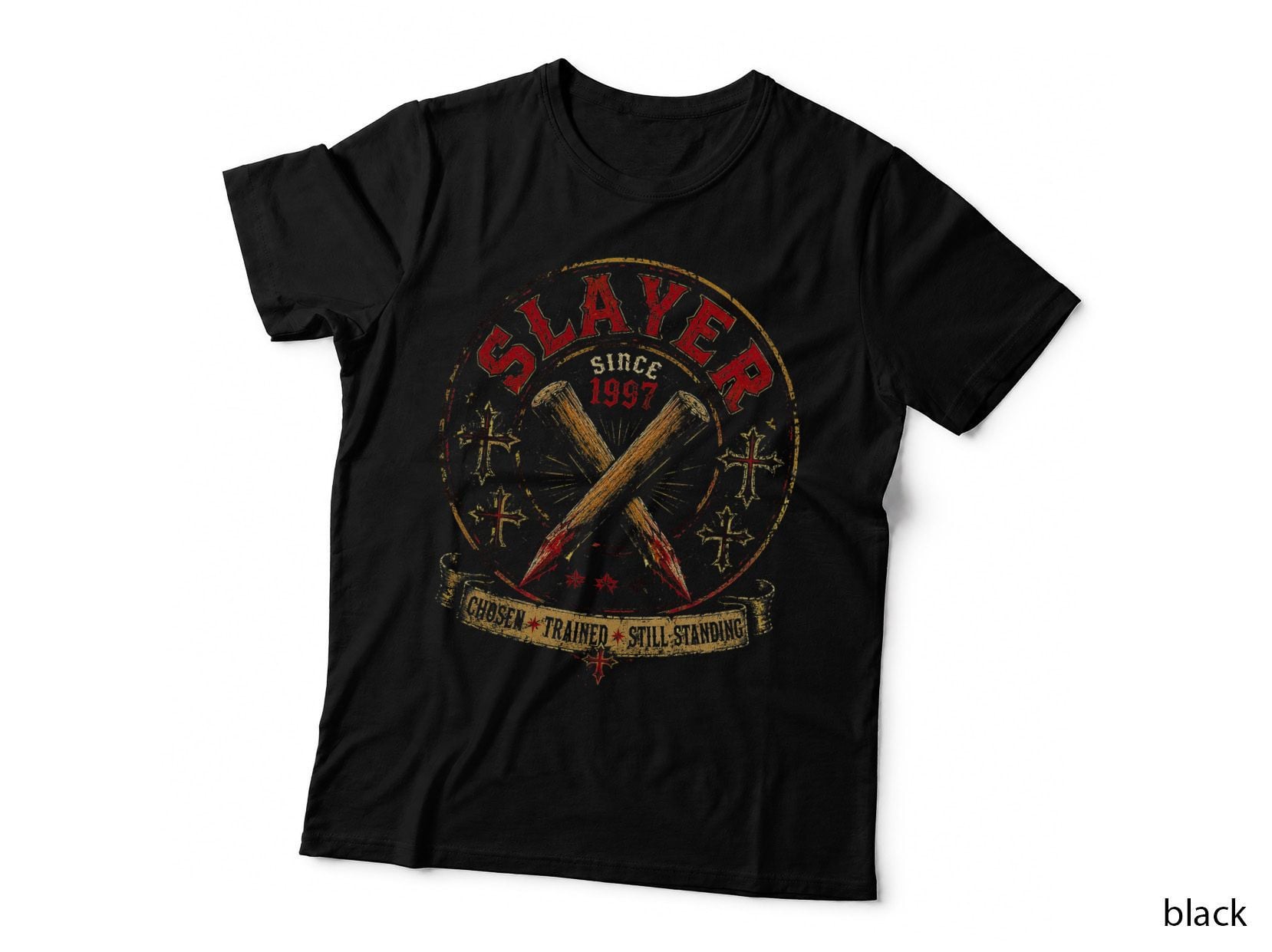 Buffy the Vampire Slayer Vintage Since 1997 Gothic Halftone T-Shirt Hoodie