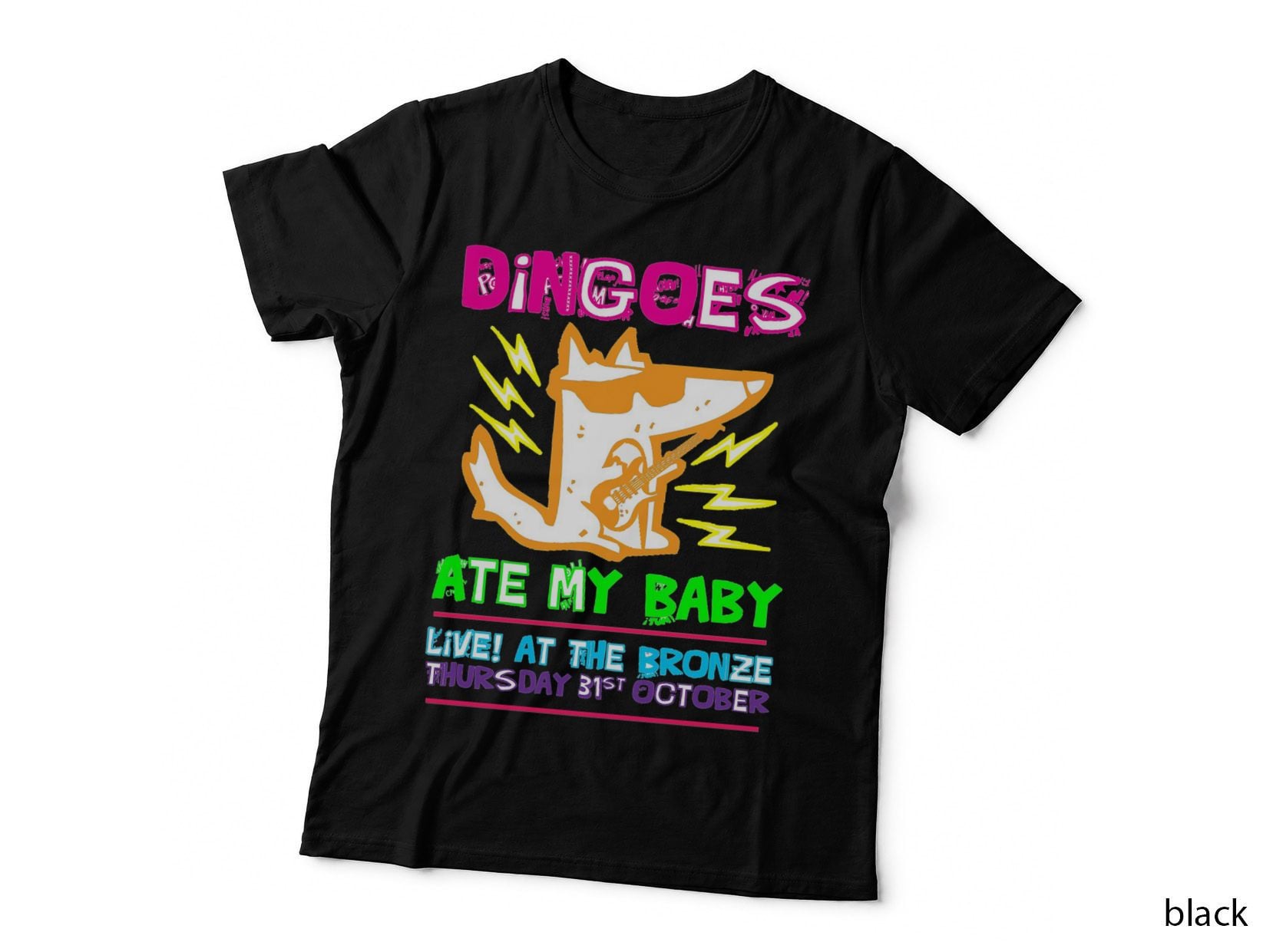Dingoes Ate My Baby T-Shirt, Live At The Bronze Concert Rock Buffy Hoodie