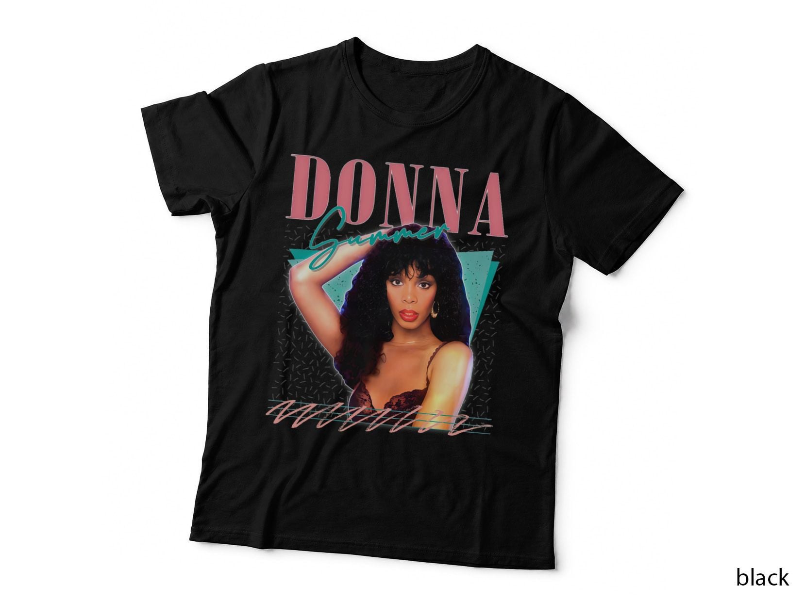 Donna Summer Art T-Shirt, Disco Queen 70s Music Lover Gift Vintage Hoodie