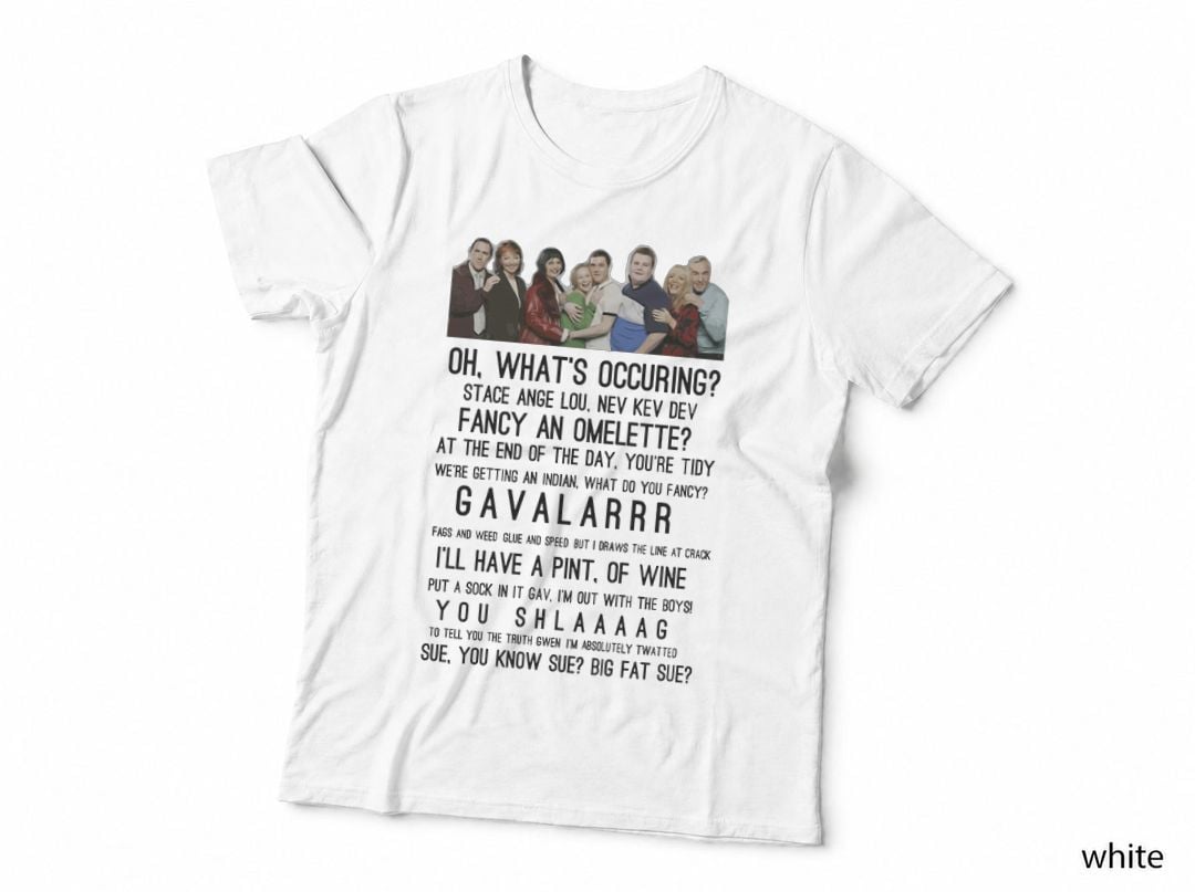 Gavin And Stacey Quotes T-Shirt, Funny Welsh British Comedy TV Hoodie