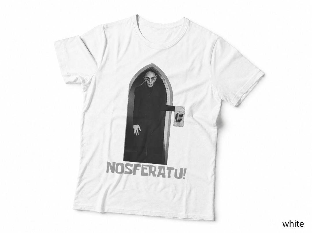 Nosferatu T-Shirt, Vintage Vampire Silent Horror Film Monster Hoodie