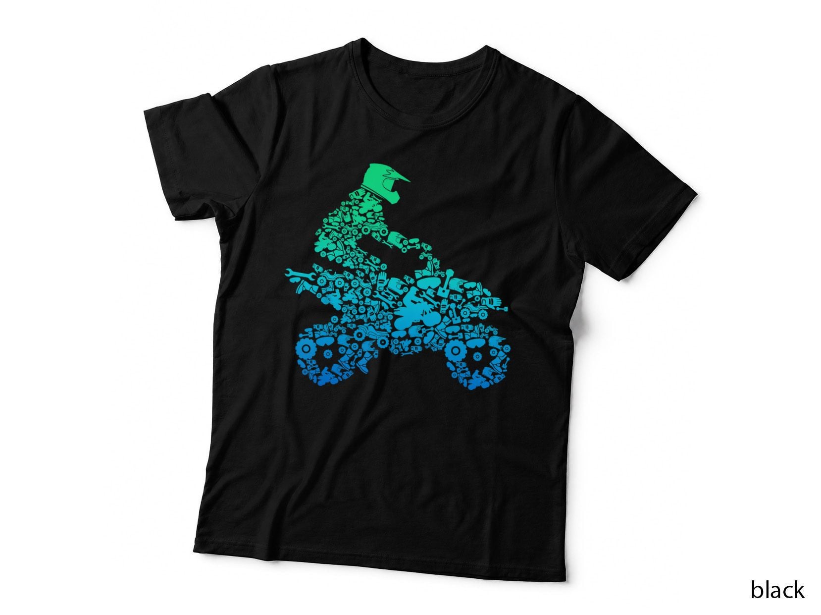 Quad Biker ATV 4 Wheeler T-Shirt, Funny Quad Gift Hoodie, Sweatshirt