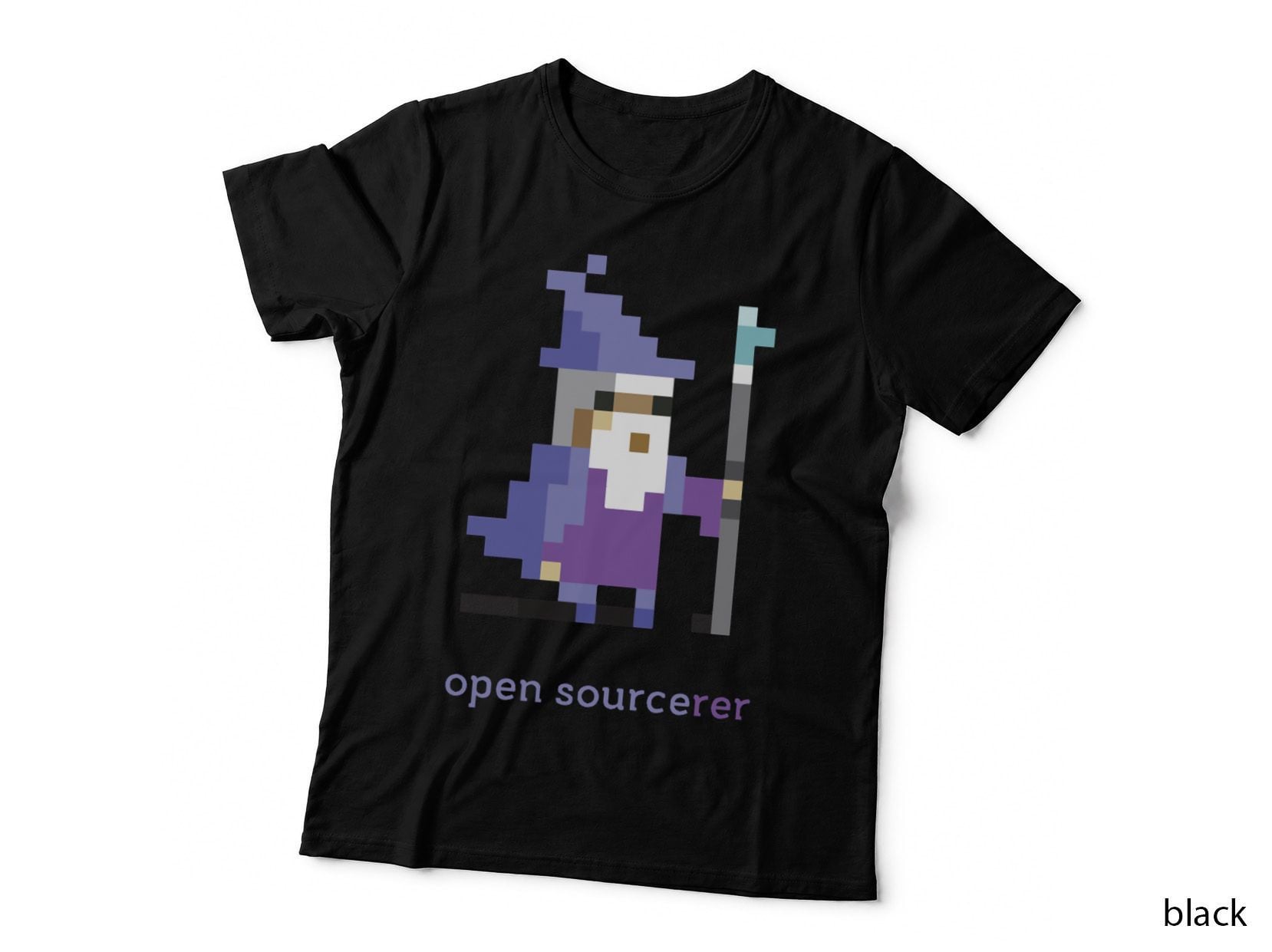 8-bit Open Source Sorcerer - Programming T-Shirt