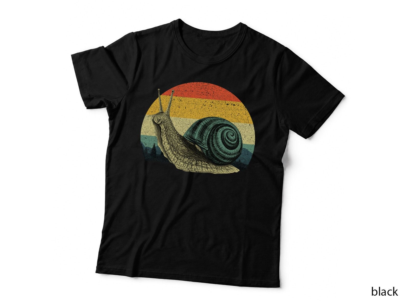 Cute Snail For Men Women Snails Slug Gardening Animal Lover T-Shirt