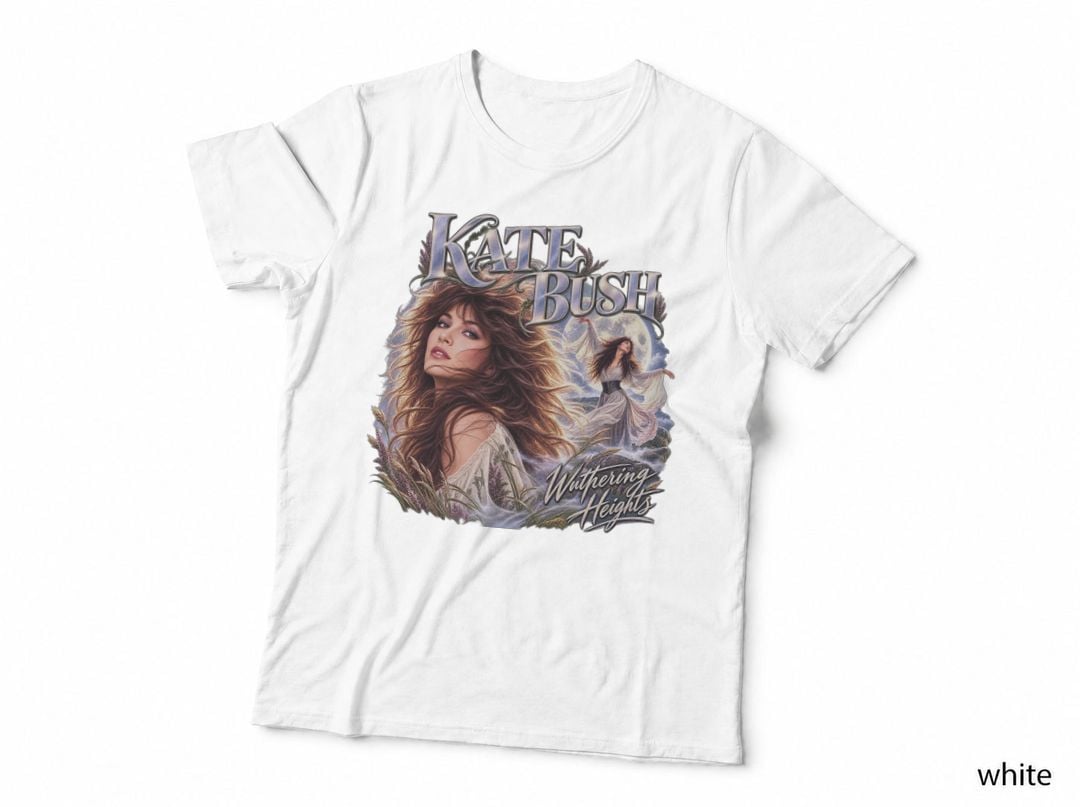 Kate Bush Wuthering Heights 70s Art Pop Music T-Shirt Hoodie Vintage Gift