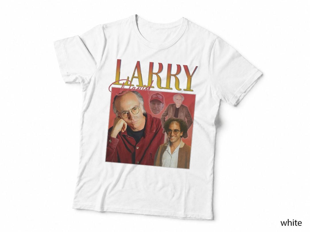 Larry David Homage Jumper Sweater, Retro 90's Vintage, Funny Classic T