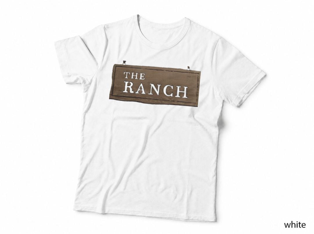 The Ranch Sign Scoop T-Shirt, Western Style, Pet Lover Apparel