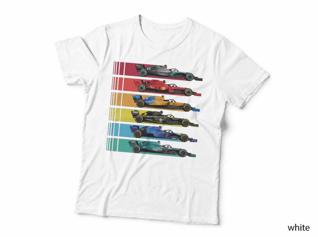Grand Prix F1 T-Shirt, Racing Car Print, Car Enthusiast Gift