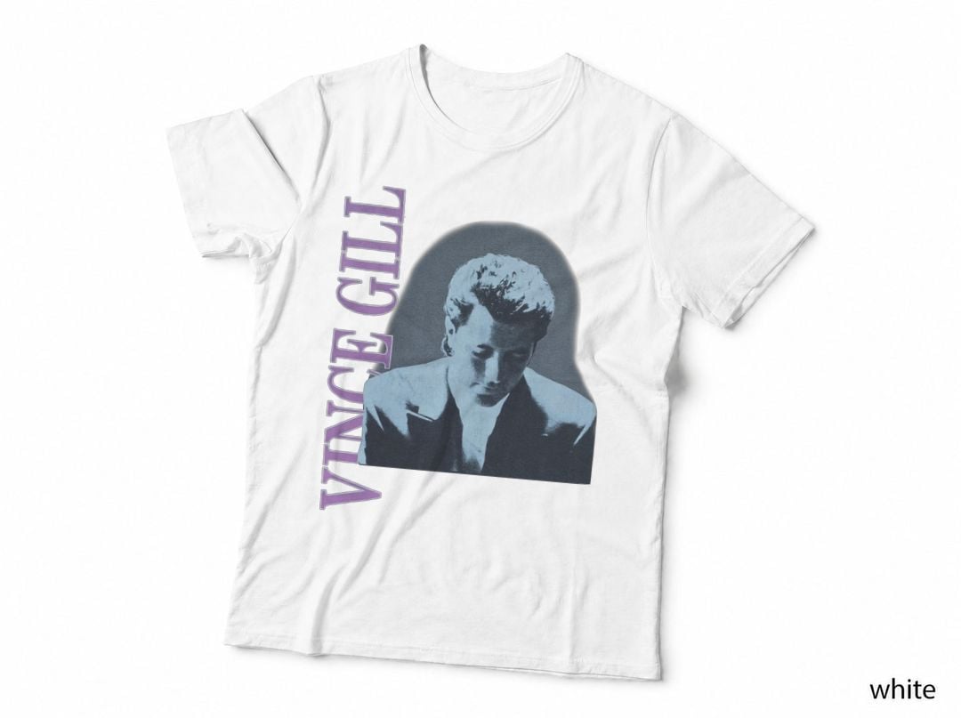 Vince Gill Tour T-Shirt, 90s Country Music, Music Lover Style