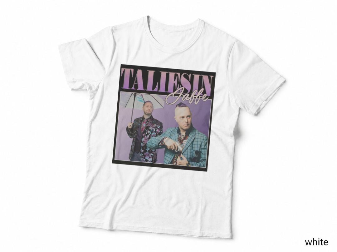 Taliesin Jaffe T-Shirt, Musician Art Print, Music Lover Style