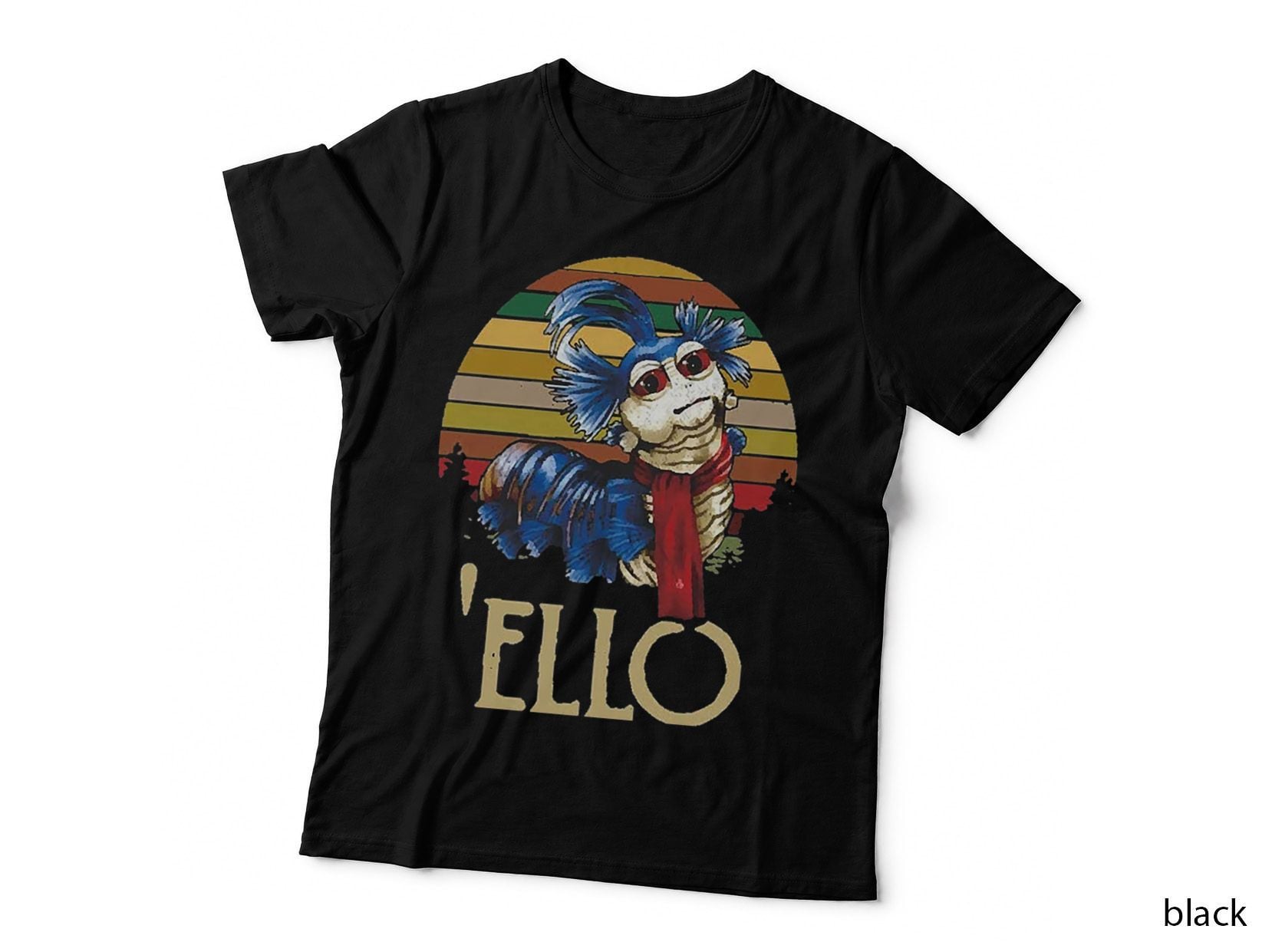 80s Movie Shirt, Labyrinth Ello Funny, Goblin King T-Shirt