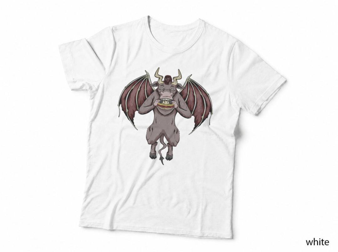 Pork Roll New Jersey Devil NJ State Original Art Design T-Shirt