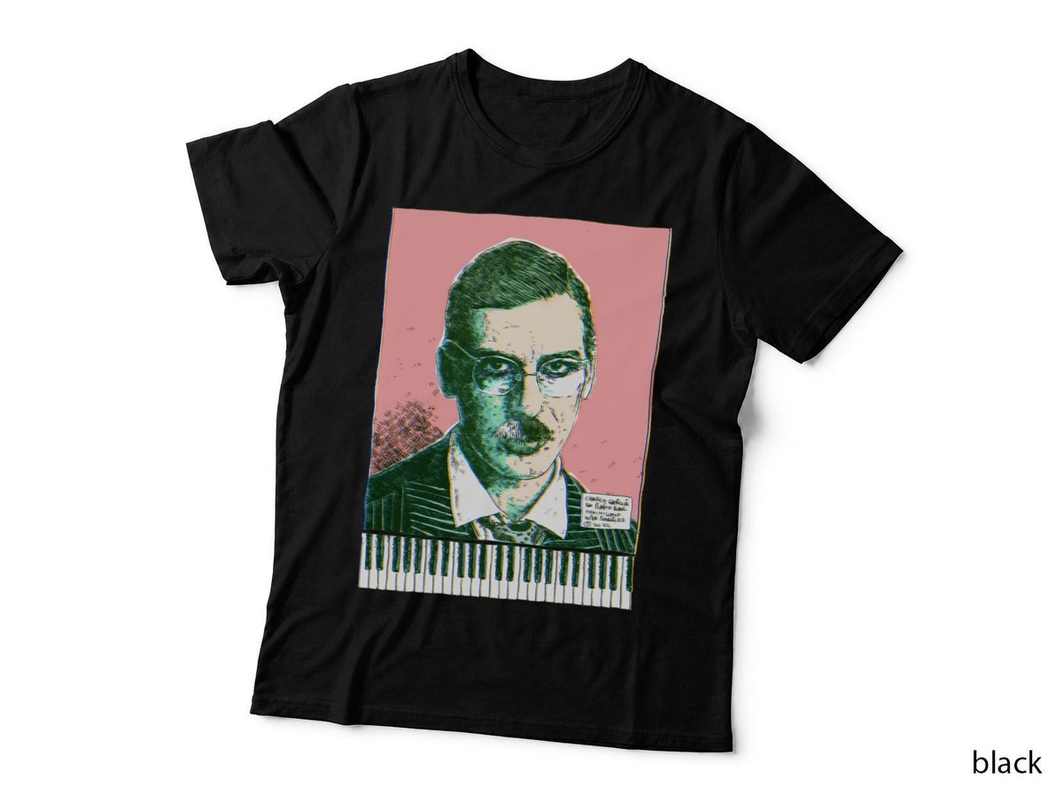 Charly García in Piano Bar, by Maximiliano Lopez Barrios T-Shirt