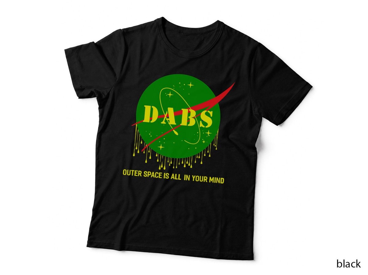 DABS Marijuana Cannabis 420 WeedPot Ganja Stoner T-Shirt