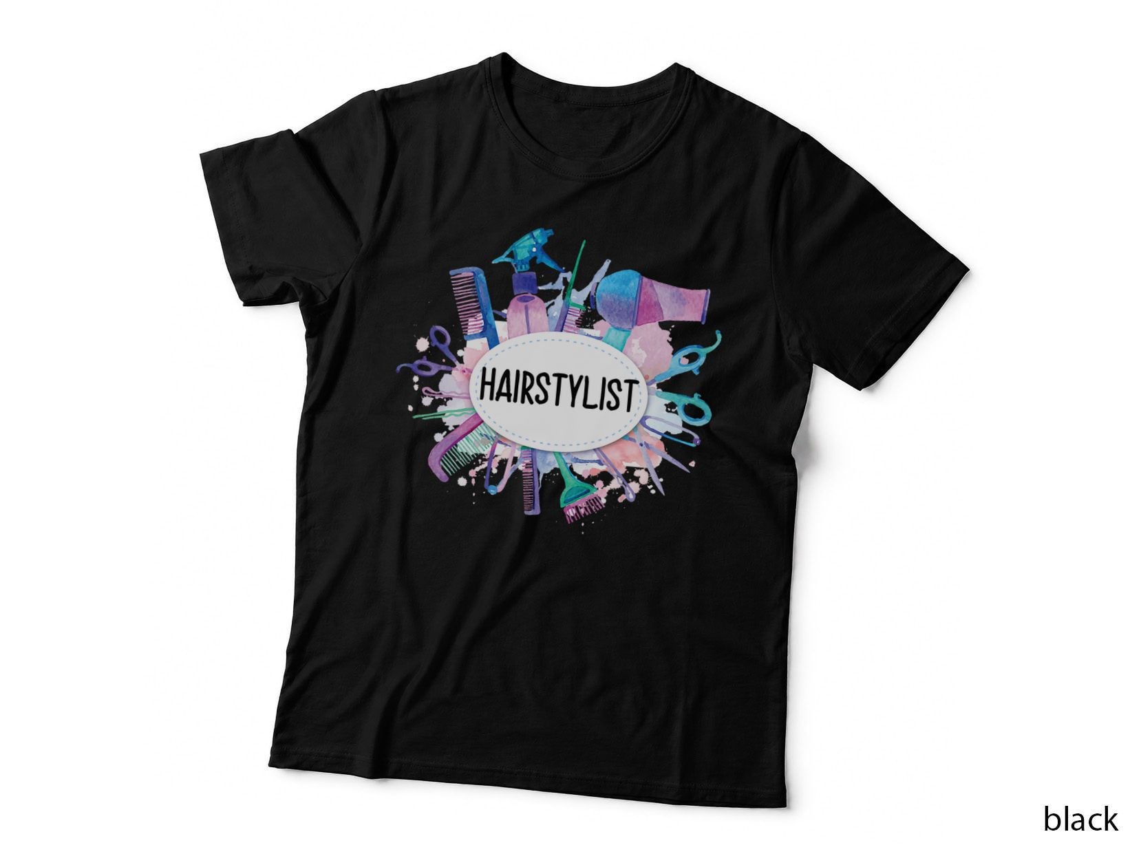 Barber Hairdresser Women Gift Hairstylist T-Shirt
