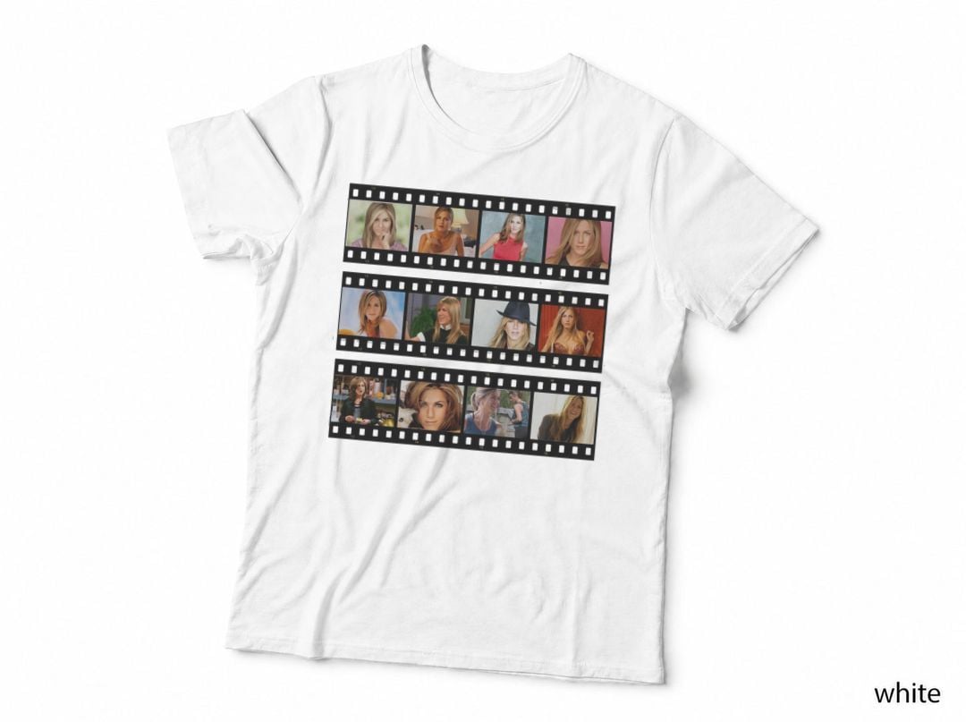 Jennifer Aniston Friends T-Shirt, Retro TV Show, Nostalgia Apparel