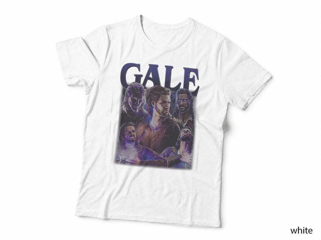 Retro Astarion Gale Baldurs Gate 3 T-Shirt, Vintage Fantasy Art