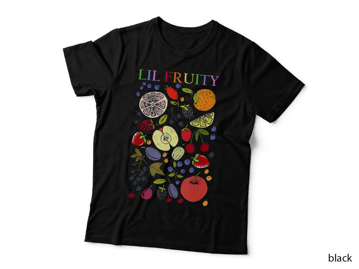 Lil Fruity Retro Style Fruits Lesbian Gay LGBTQ Pride Month T-Shirt