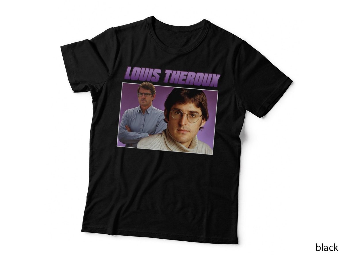 Louis Theroux T-Shirt, Retro Documentary Icon, TV Fan Homage Art