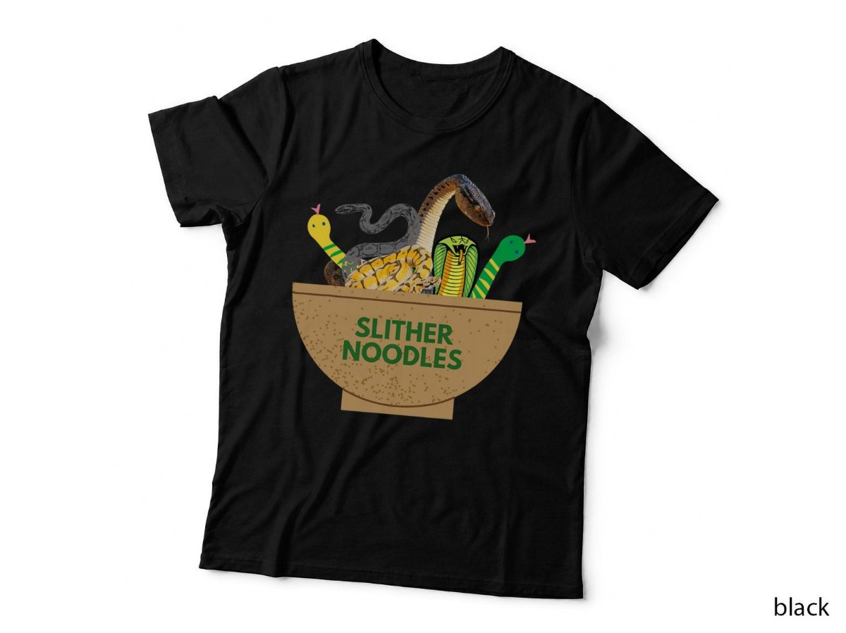 Slither Noodles Snake Owner Pet Ball Python Reptile T-Shirt