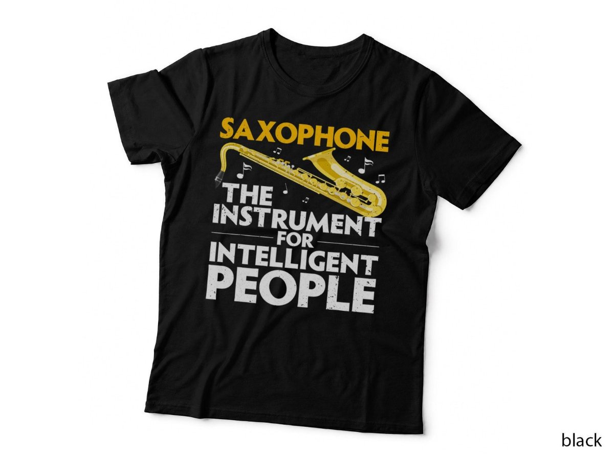 Funny Saxophone Art For Men Women Sax Lover Saxophone Player T-Shirt