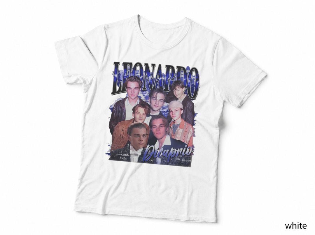 Leonardo DiCaprio 90s Vintage Homage T-Shirt