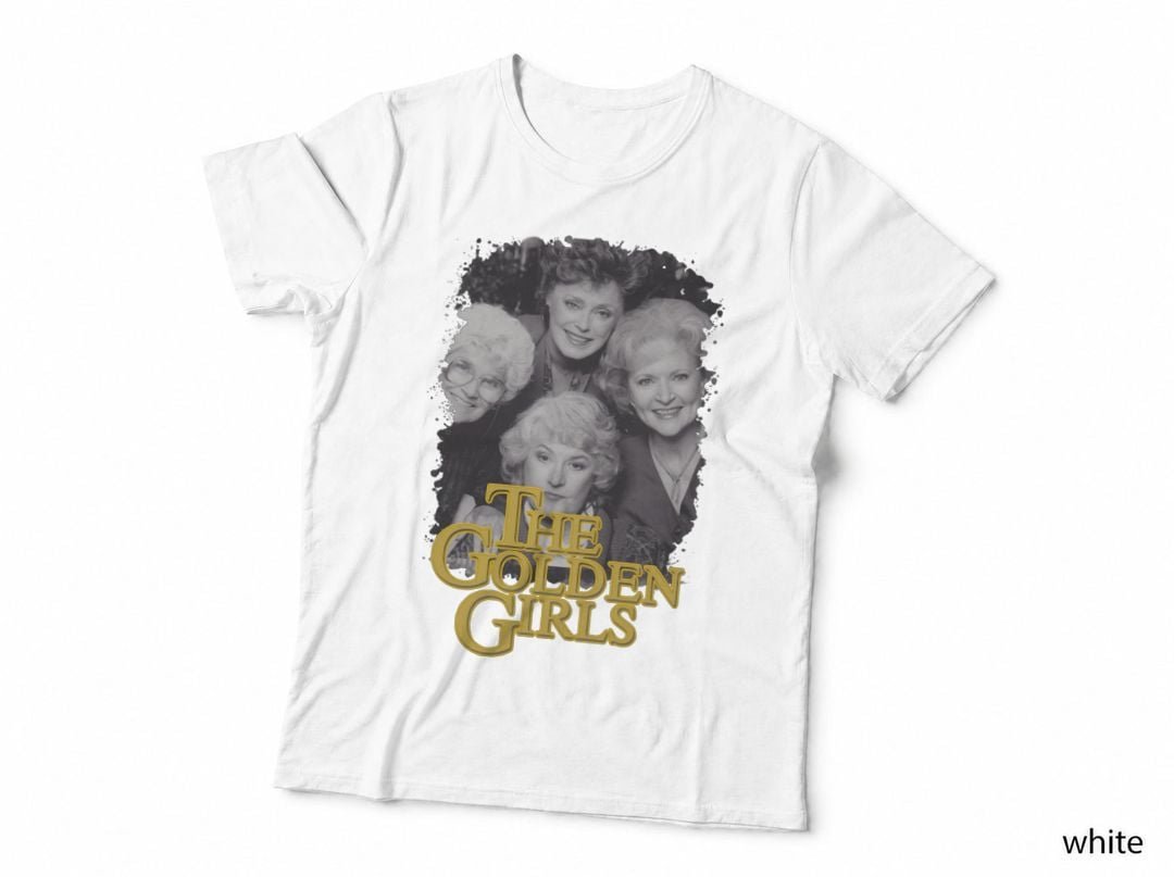The Golden Girls T-Shirt, 1980s TV Show, Retro 80s Style