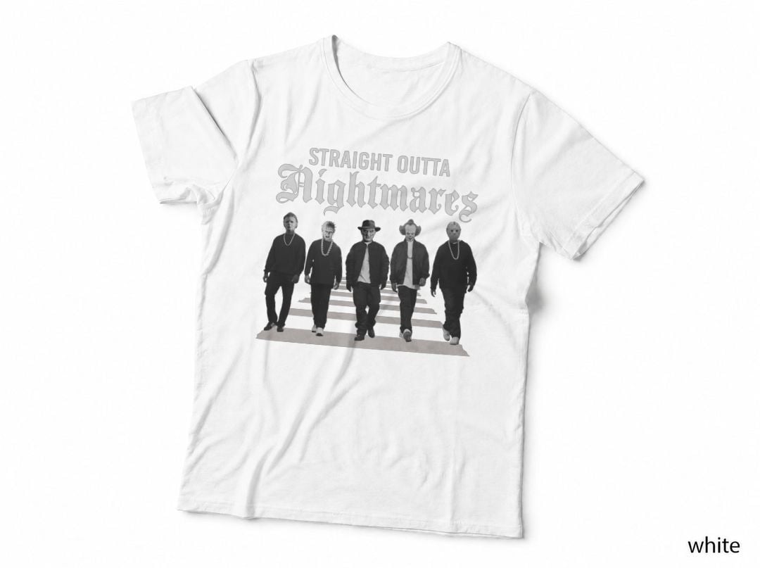 Horror Movie Characters T-Shirt, Halloween Costume, Scary Movie Fan Gift