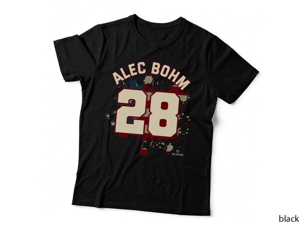 Alec Bohm Vintage Flag Philadelphia Baseball Patriotic T-Shirt