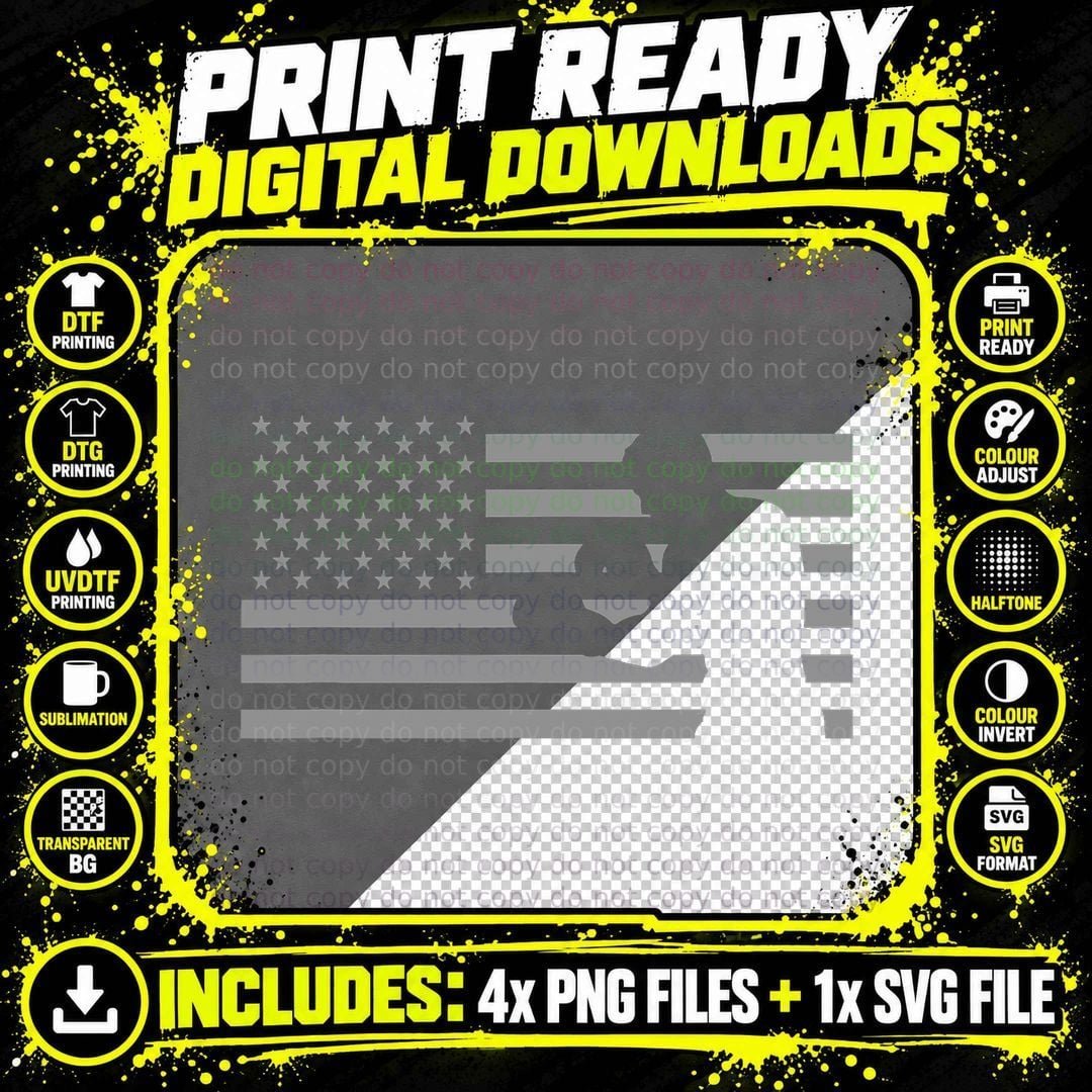 American Flag Boxer Ts - Boxing T-Shirt Png SVG Digital Bundle