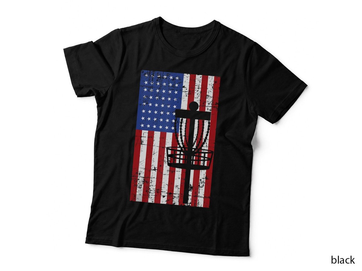 American Flag Disc Golf Tank Top