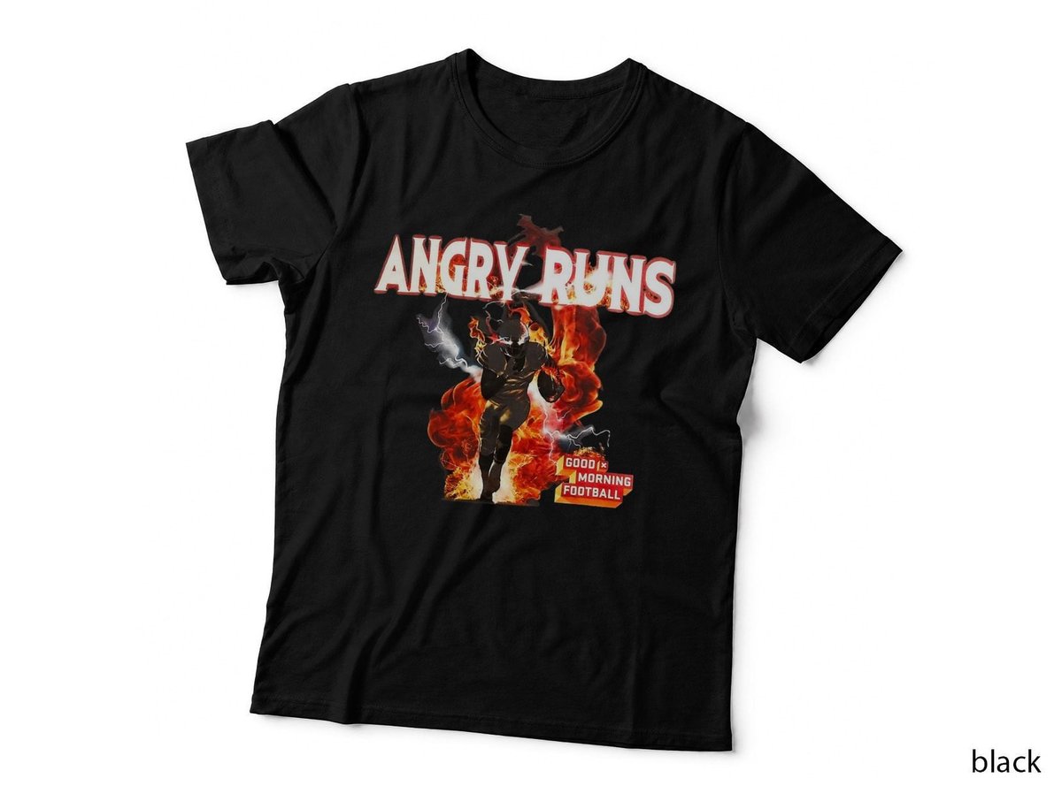Angry Run Good Morning Football T-Shirt
