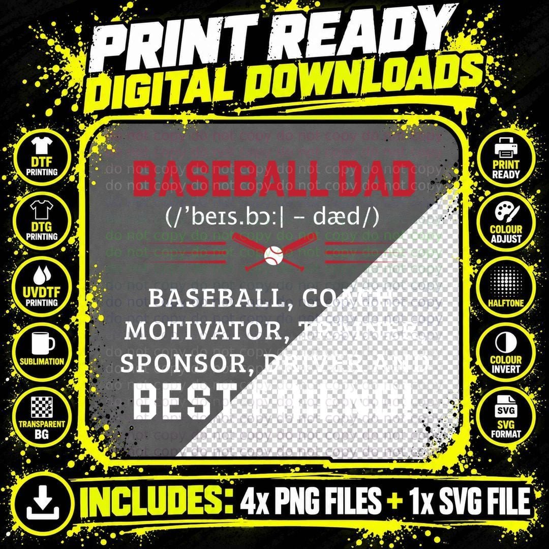 Baseball Dad Best Friend Shirt, Slugger Mood, Game Day Png SVG Digital Bundle