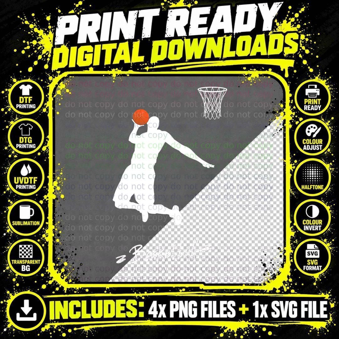 Basketball USA-NBA Summer League T Shirt Png SVG Digital Bundle