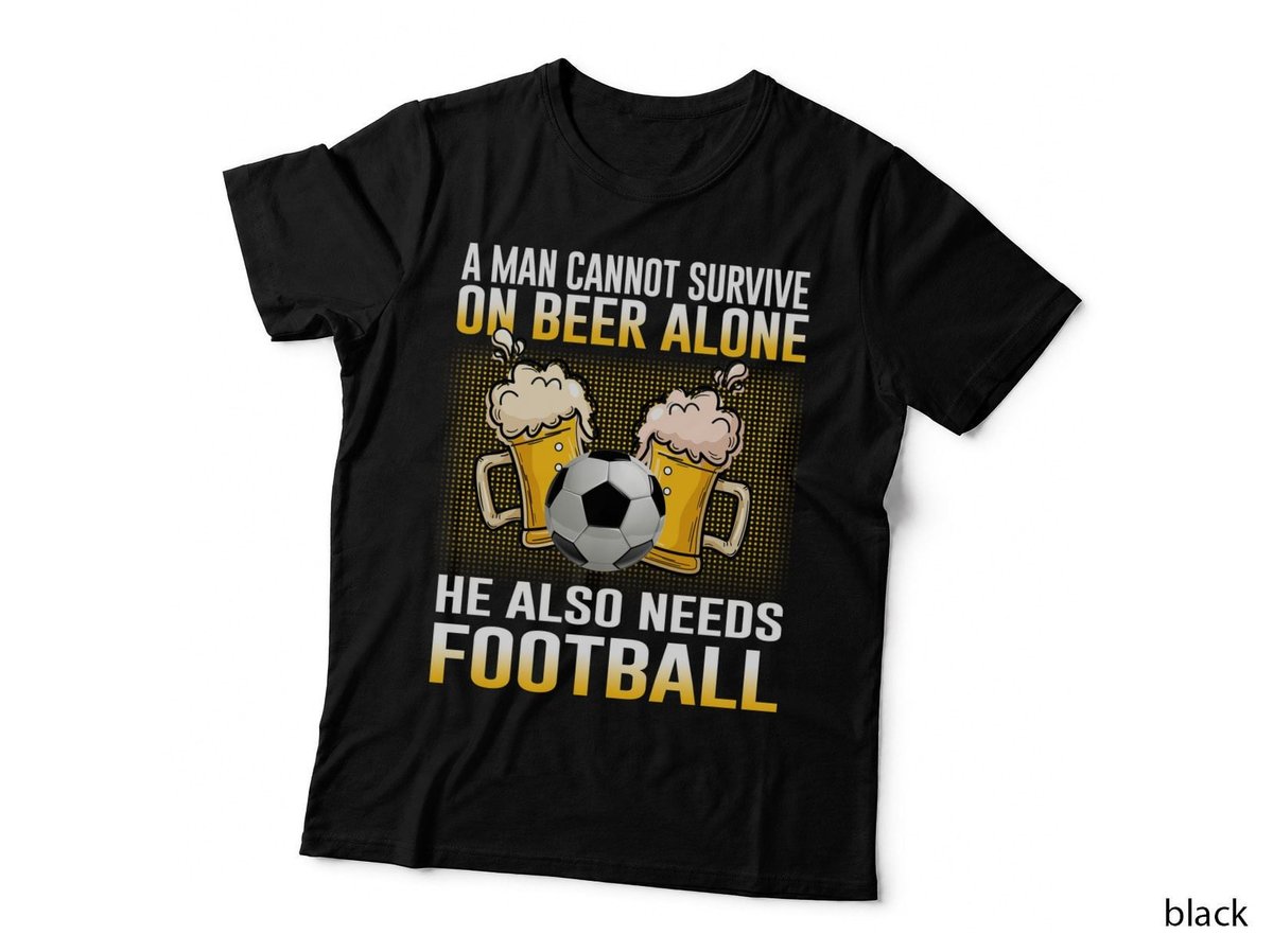 Beer and Football Shirt, Taproom Energy, Malt and Hops, Happy Hour, Gift T-Shirt