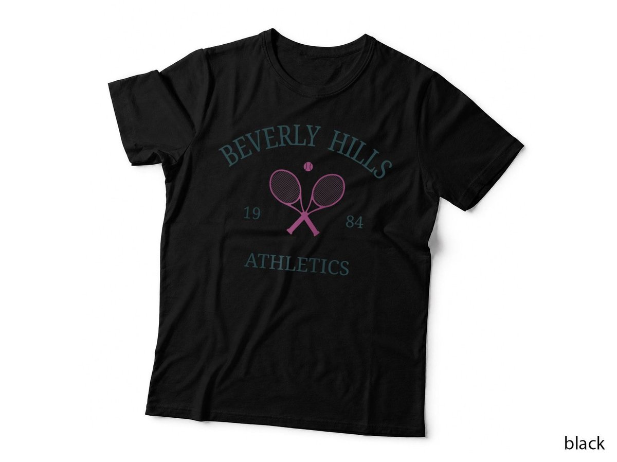 Beverly Hills Athletics California Tennis Club Racquet Prep Raglan Baseball Tee
