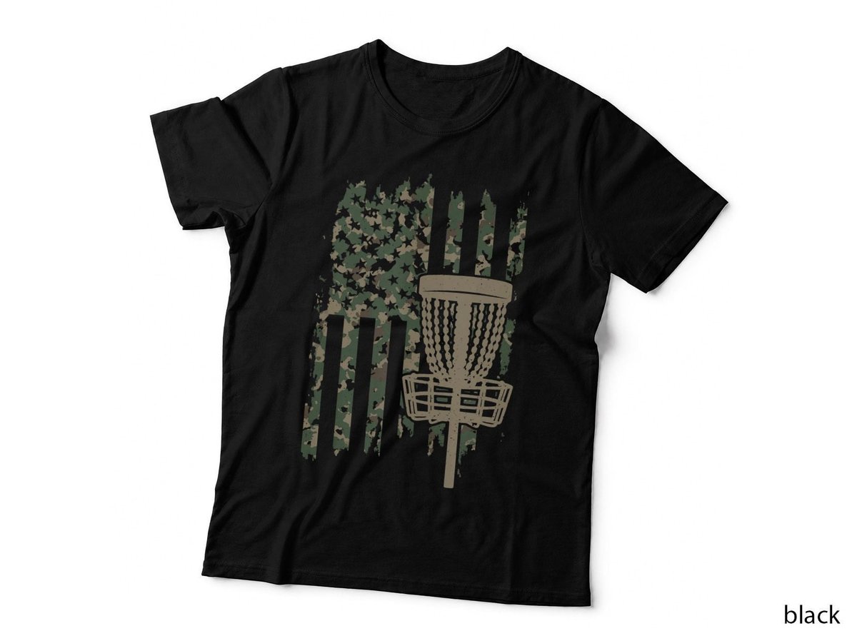 Disc Golf Player American Flag Disc Golf Tank Top