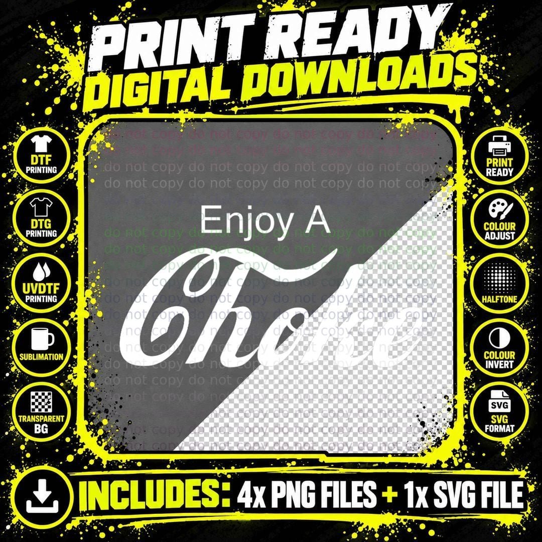 Enjoy a Choke Funny Jiu Jitsu MMA T-Shirt Copy Png SVG Digital Bundle
