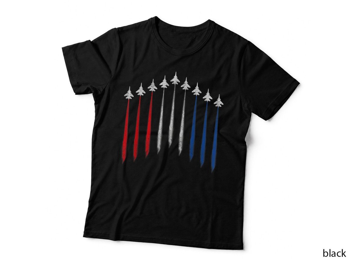 Fighter Jet American Flag Men Shirts, 4th of July Patriotic T-Shirt