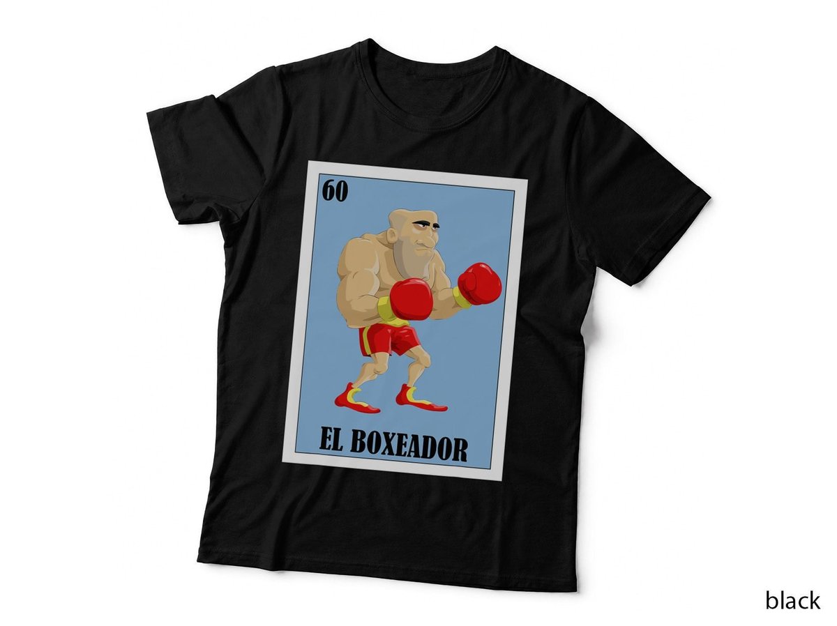 Funny Mexican Boxing Design - El Boxeador T-Shirt