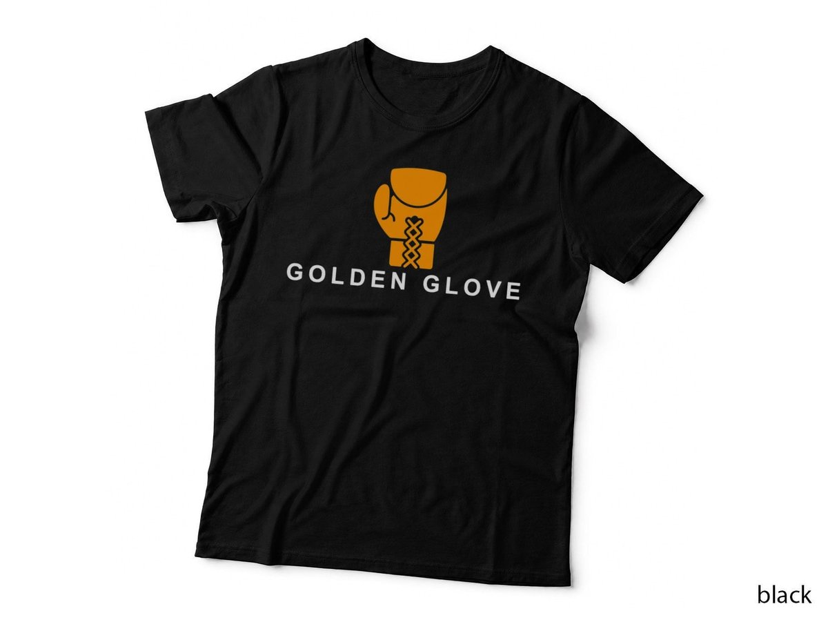 Golden-Glove Boxing Motivation T-Shirt Copy